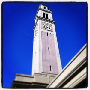 LSU's Memorial Clock Tower
